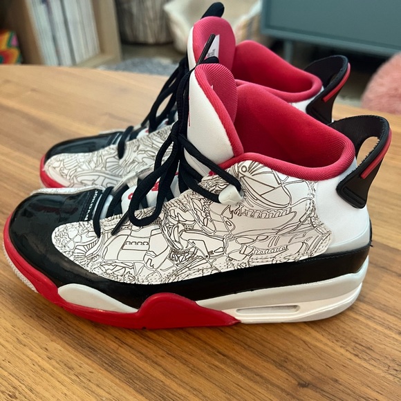 JORDAN DUB ZERO GS 'VARSITY RED' 2022 - Picture 3 of 4